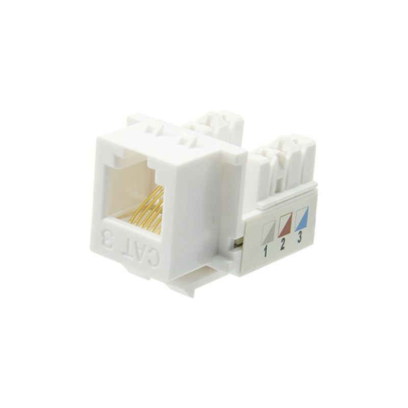 Voice UTP keystone jacks JKR06-UC3