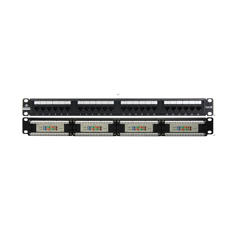 Cat5E UTP patch panel PNA24-UC5E