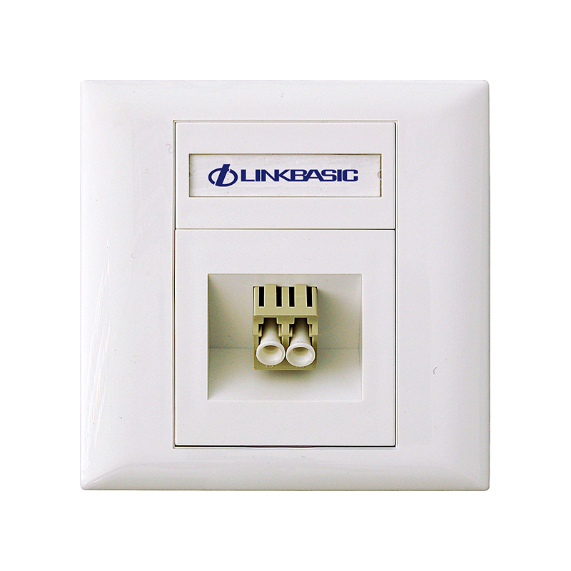 2-Port ST Fiber Faceplate OUF55-2