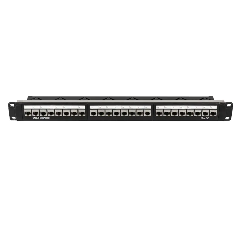Cat5E FTP24-port patch panel PNA24-SC5E